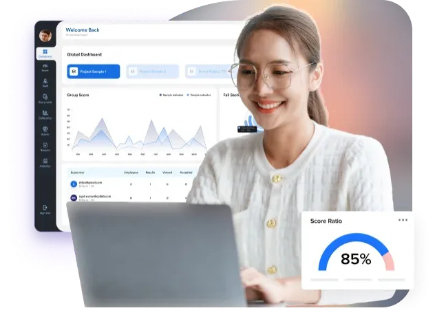 Agent using our FCR enhancement software Agent using our FCR enhancement software
