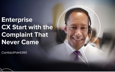 Enterprise CX Start with the Complaint That Never Came